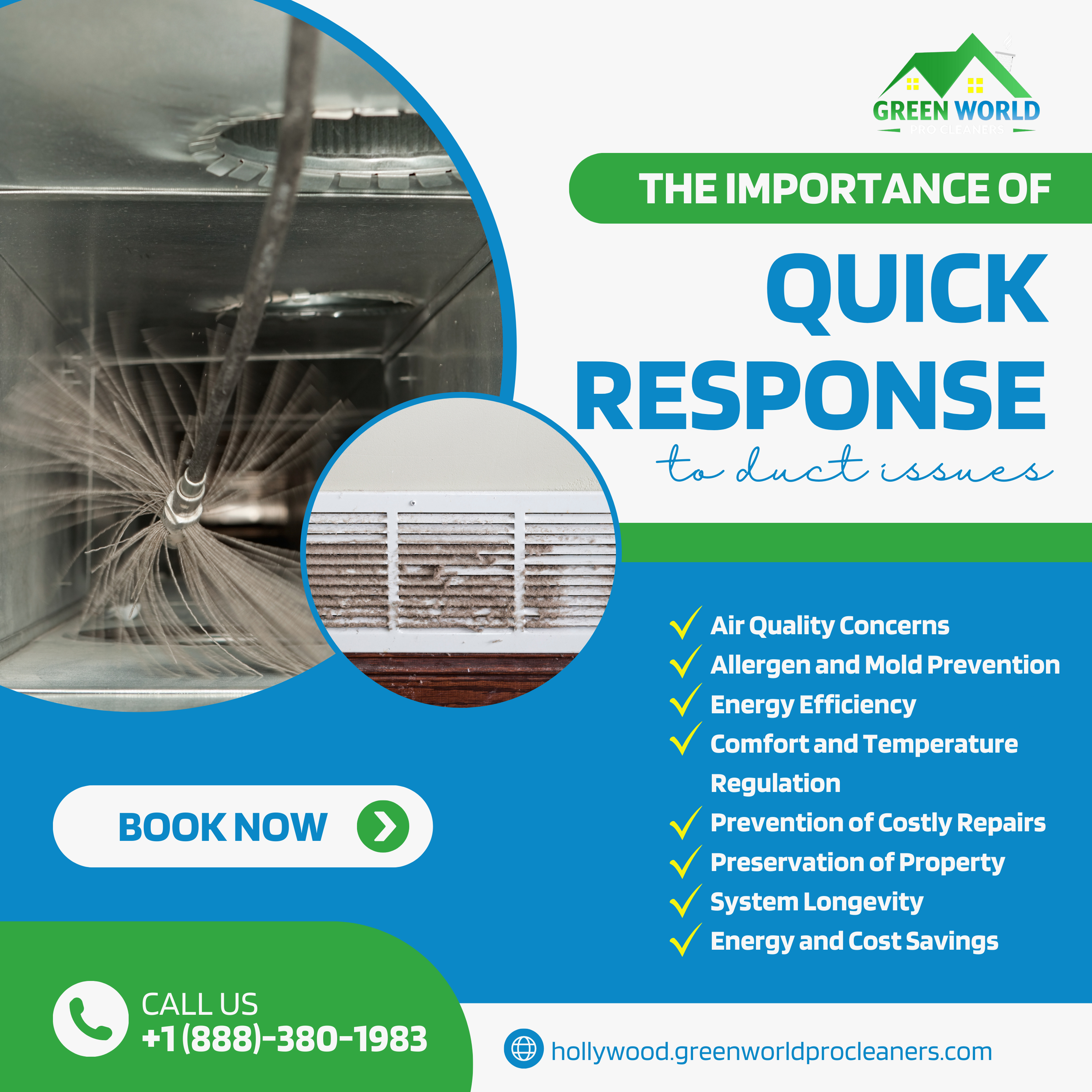 Read more about the article Responding promptly to duct issues is crucial for maintaining a healthy and comfortable indoor environment.